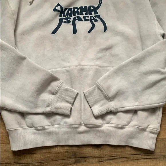 RARE 🫶🏼Karma Is A Cat   Taylor Swift Pullover Hoodie Size-Medium - Picture 4 of 10